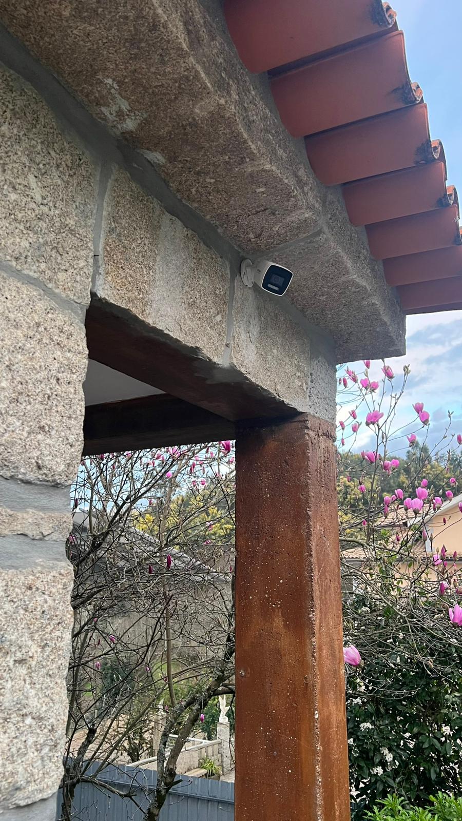 CCTV em Pérgola de Pedra