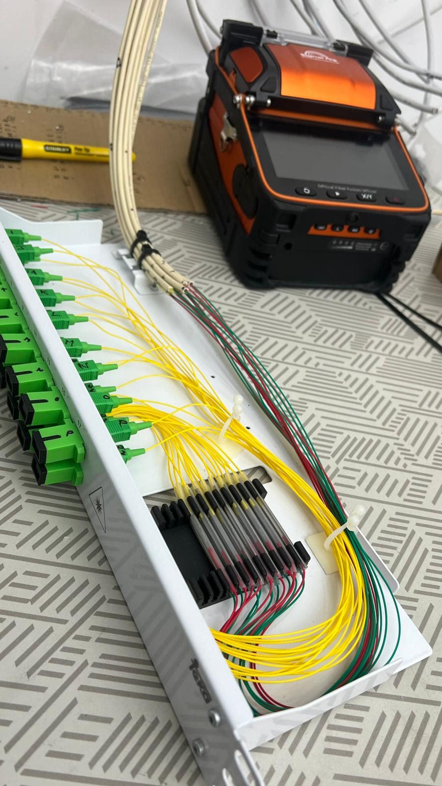 Fusão de Fibra Óptica